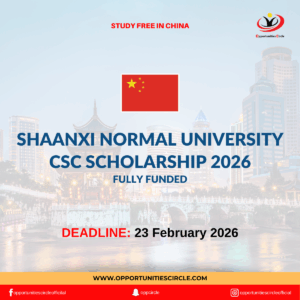 Shaanxi Normal University CSC Scholarship 2026