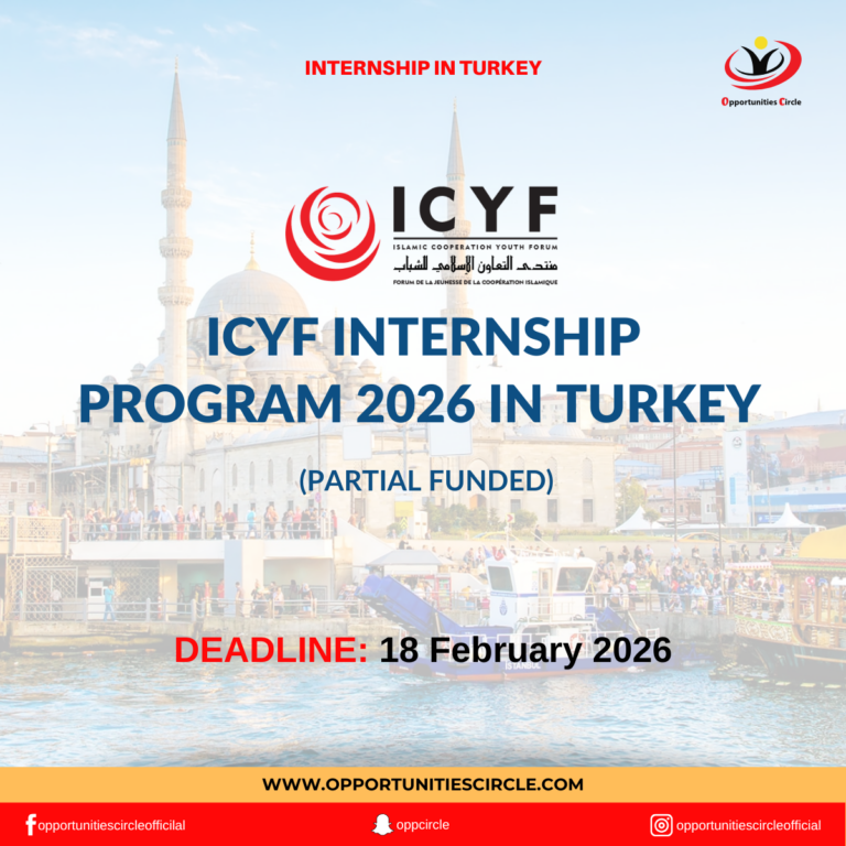 ICYF Internship Program 2026 in Turkey