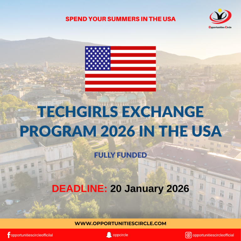 TechGirls Exchange Program 2026 in the USA
