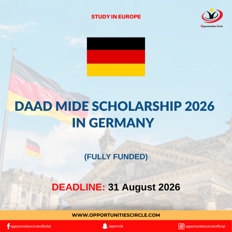 DAAD MIDE scholarship 2026 in germany