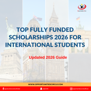 Top Fully Funded Scholarships 2026 for International Students