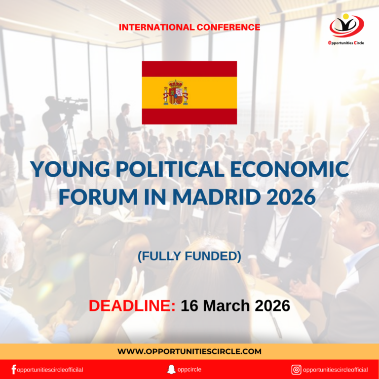 Young Political Economic Forum in Madrid 2026