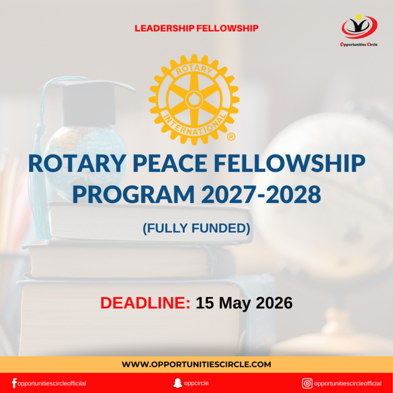 rotary peace fellowship 2027