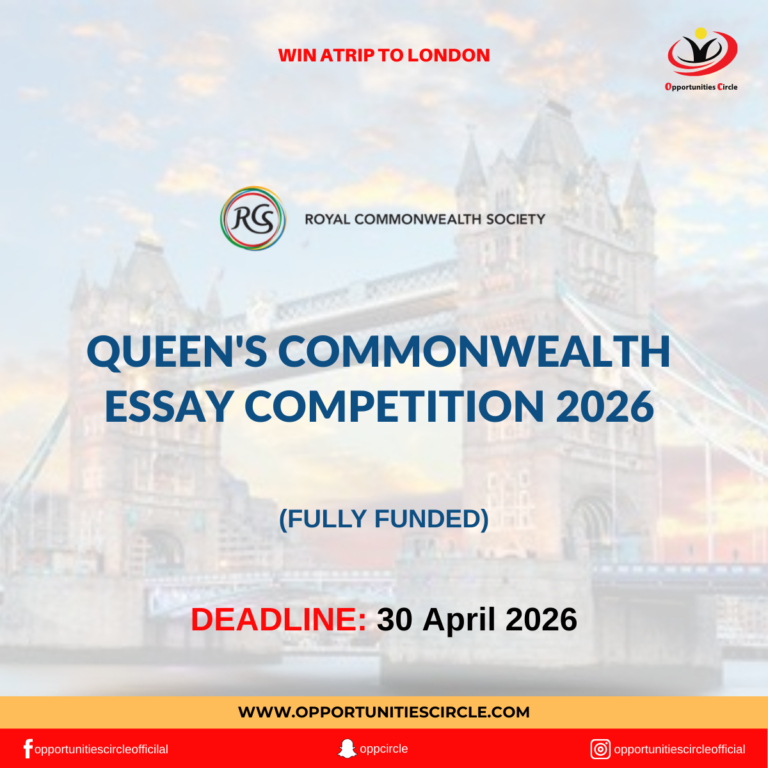 Queen's Commonwealth Essay Competition 2026