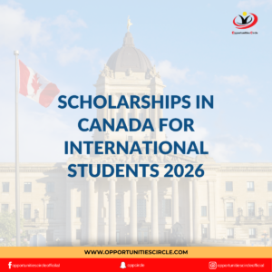 Scholarships in Canada for International Students 2026