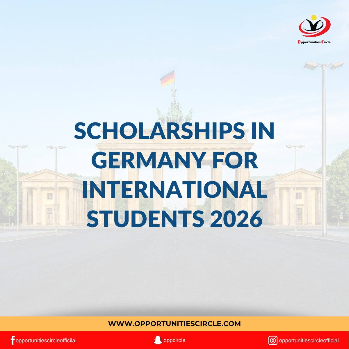 Scholarships in Germany for International Students 2026 - Opportunities ...