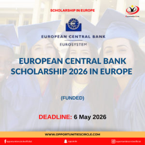 European Central Bank Scholarship 2026 in Europe