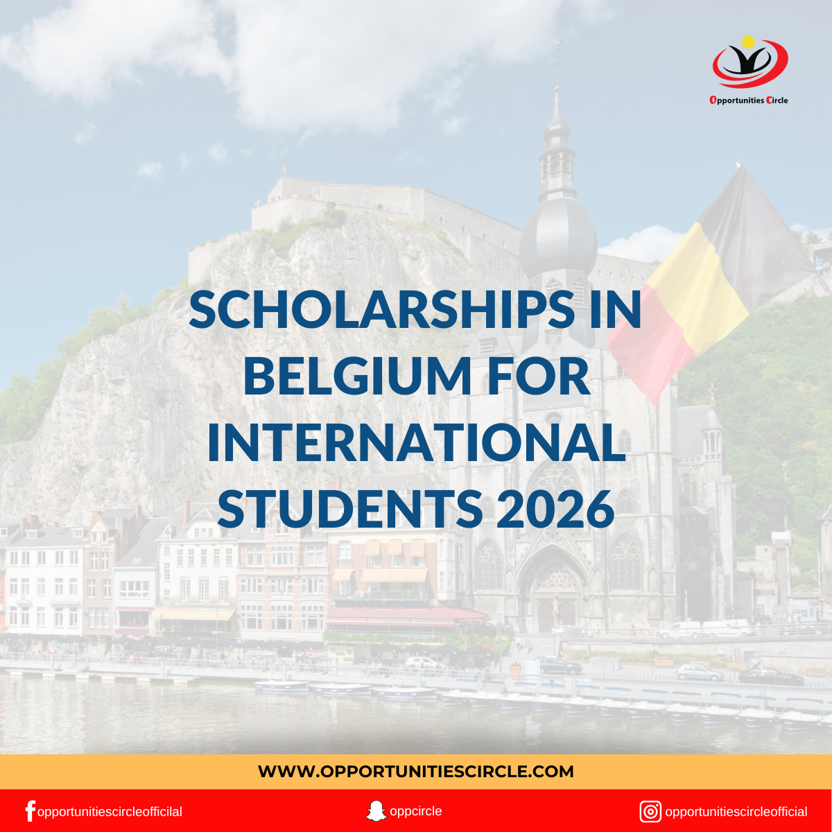 Scholarships in Belgium for International Students 2026 - Opportunities ...