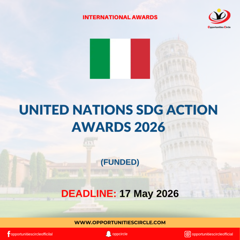 United Nations SDG Action Awards 2026