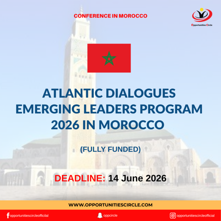 Atlantic Dialogues Emerging Leaders Program 2026 in Morocco