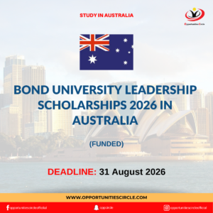 Bond University Leadership Scholarships 2026 in Australia