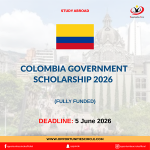Colombia Government Scholarship 2026