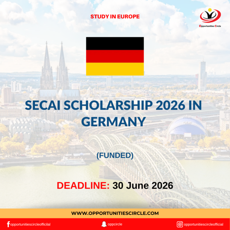 SECAI Scholarship 2026 in Germany