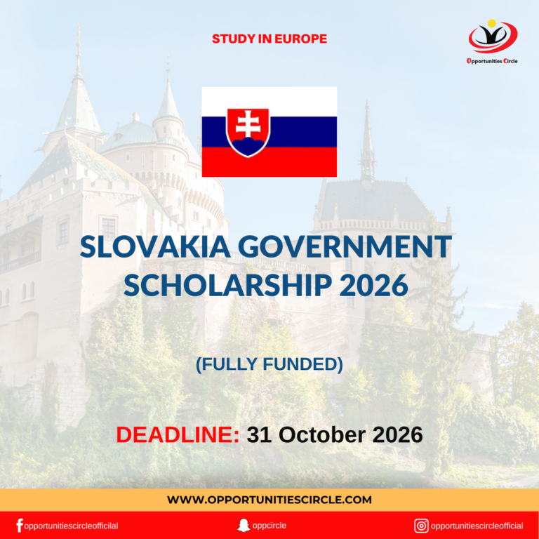 Slovakia Government Scholarship 2026