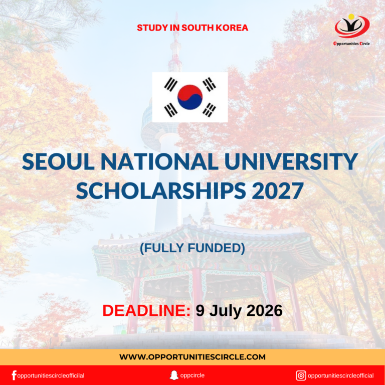Seoul National University Scholarships 2027