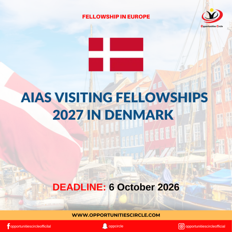 AIAS Visiting Fellowships 2027 in Denmark