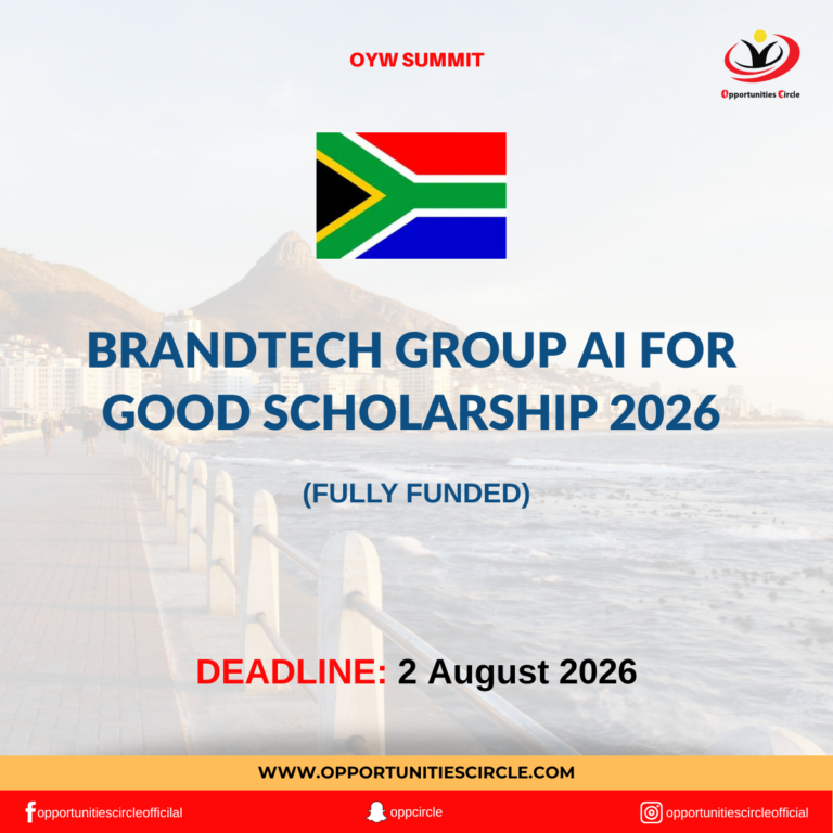 Brandtech Group AI for Good Scholarship 2026