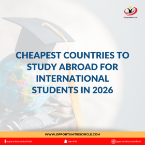 Cheapest Countries to Study Abroad for International Students in 2026
