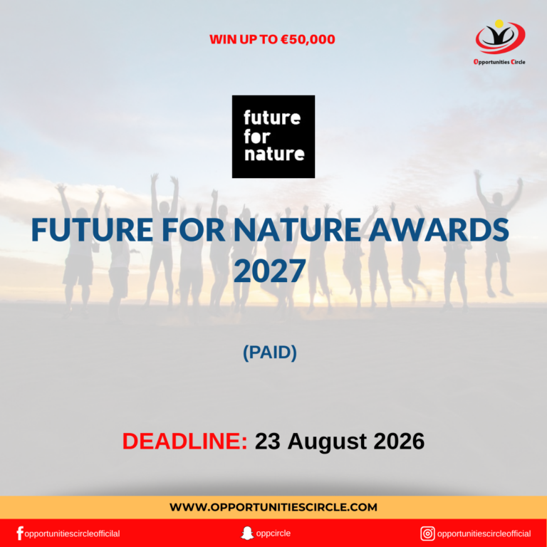 Future for Nature Awards 2027