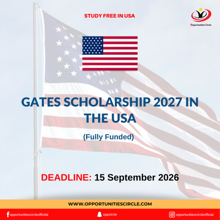 Gates Scholarship 2027 in the USA