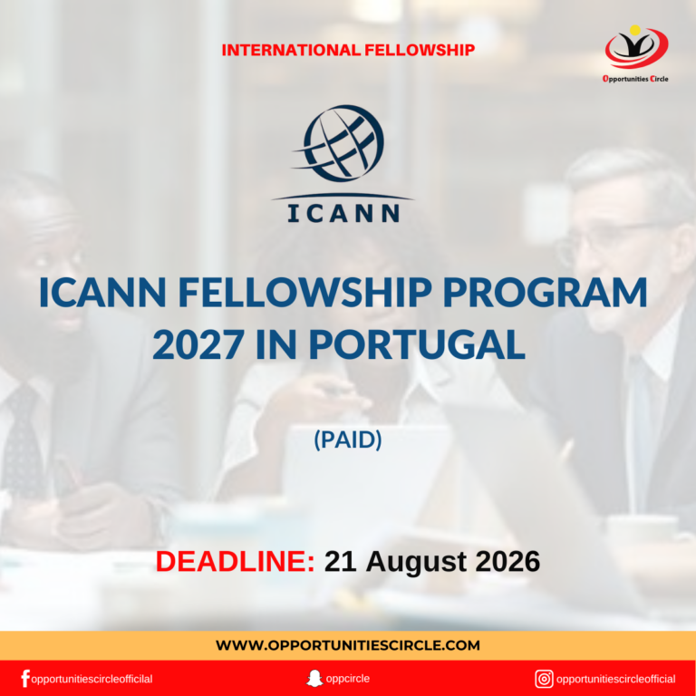 ICANN Fellowship Program 2027 in Portugal