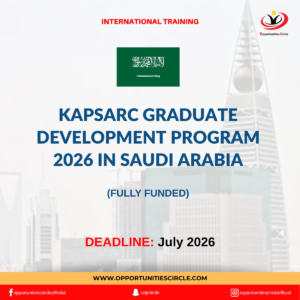 KAPSARC Graduate Development Program 2026 in Saudi Arabia