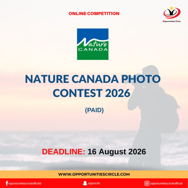 Nature Canada Photo Contest 2026