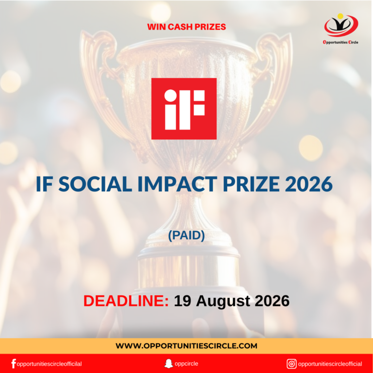 iF Social Impact Prize 2026