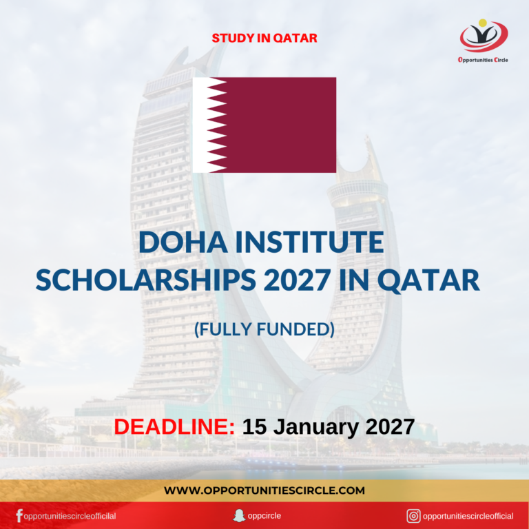 Doha Institute Scholarships 2027 in Qatar