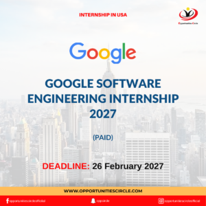 Google Data Science Internship 2027 in UK - Opportunities Circle