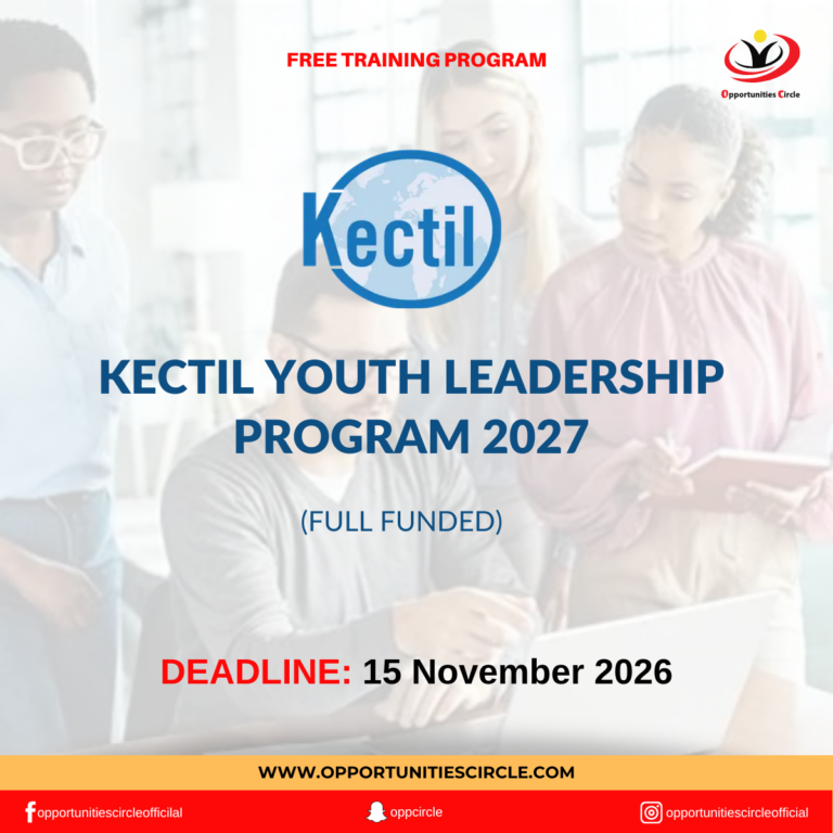 Kectil Youth Leadership Program 2027 | Free Training Program