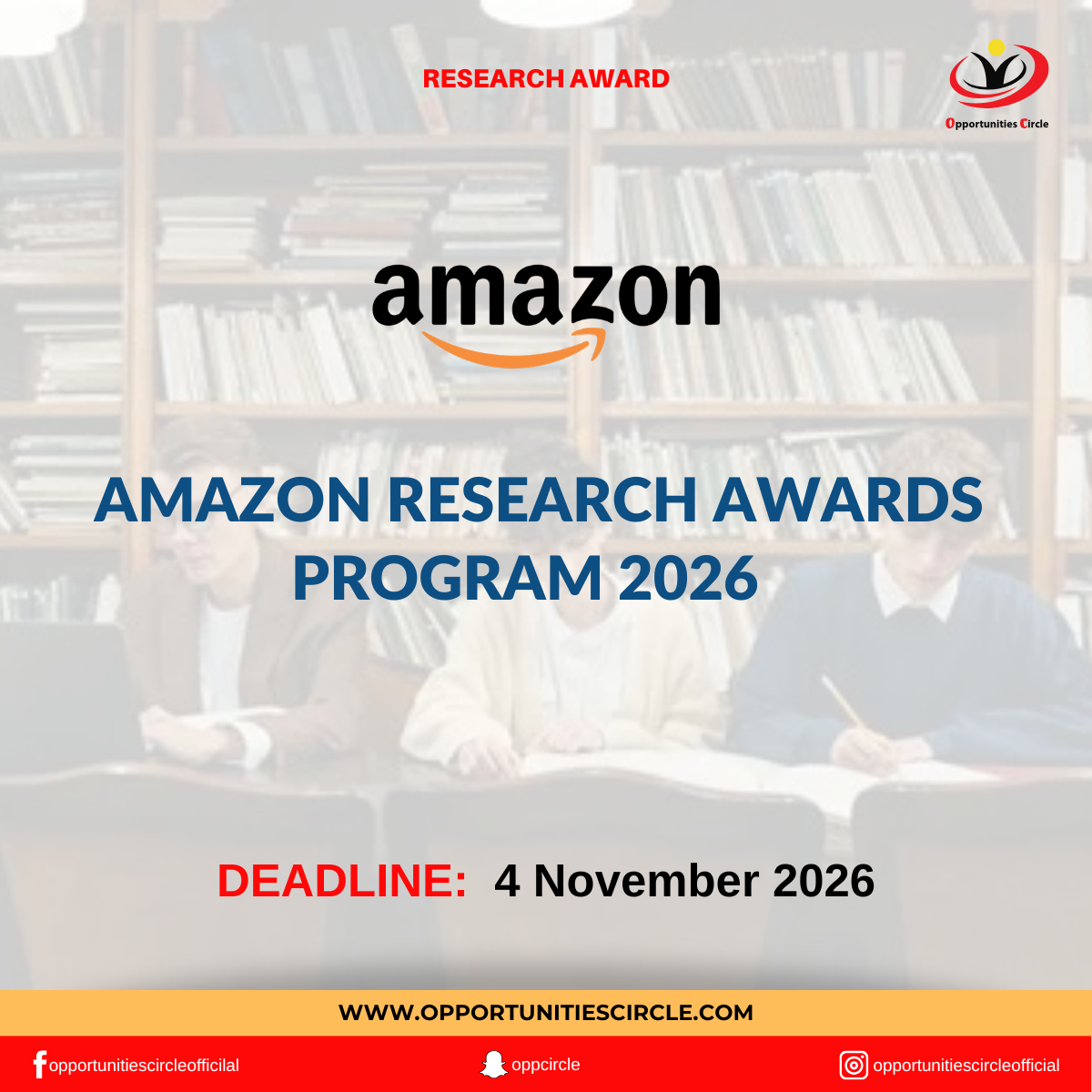 Amazon Research Awards Program 2026