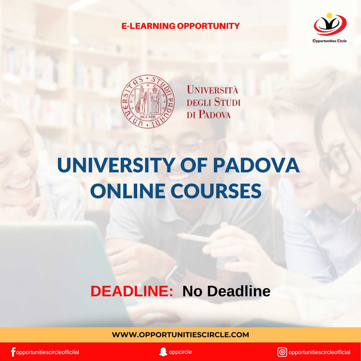 University of Padova Online Courses